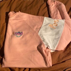 VINTAGE POSTINO CREW NECK SWEATER